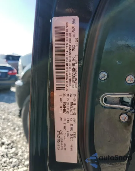 2018 Ram 3500 Laramie from USA, damaged, VIN 3C63R3ML5JG164325